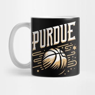 PURDUE Basketball Tribute - Basketball Purdure University Design Purdue Tribute - Basket Ball Player Mug